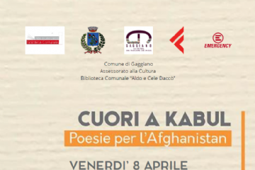 Presentazione dell&#39;antologia poetica Cuori a Kabul – Poesie per L’Afghanistan
