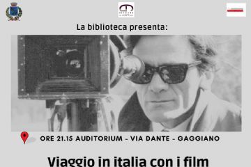 VIAGGIO IN ITALIA CON I FILM DI PIERPAOLO PASOLINI