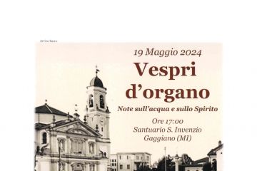 Vespri d&#39;organo - Note sull&#39;acqua e sullo Spirito
