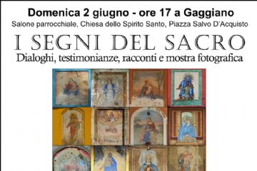 I Segni del Sacro - Dialoghi, testimonianze, racconti e mostra fotografica