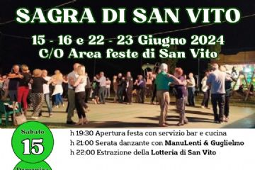 Sagra di San Vito  15-16 giugno