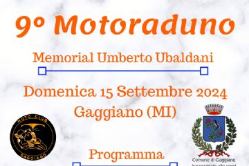 9&#176; Motoraduno - Memorial Umberto Ubaldani