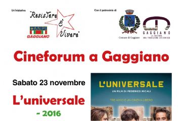 Rassegna cinematografica &quot;Altre visioni&quot; - 23 novembre