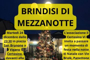 Brindisi di Mezzanotte a Vigano Certosino