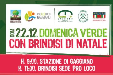 DOMENICA VERDE CON BRINDISI