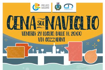 Cena sul Naviglio