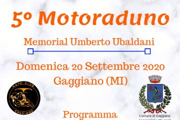 5&#176; motoraduno - memorial Umberto Ubaldani