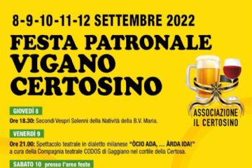 FESTA PATRONALE VIGANO CERTOSINO