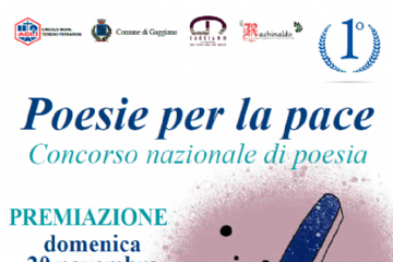 Concorso Nazionale di Poesia: Poesie per la Pace