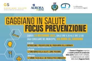 GAGGIANO IN SALUTE - FOCUS PREVENZIONE