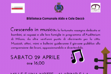 Gaggiano a Teatro: Mille e una Notte - Aladino e la Magia d&#39;Oriente