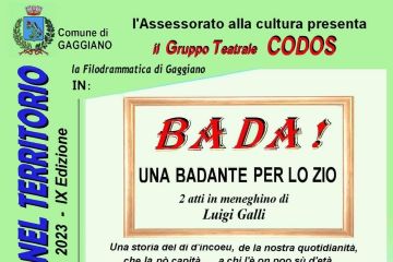 Spettacolo del gruppo teatrale CODOS: &quot;BADA! una badante per lo zio&quot;