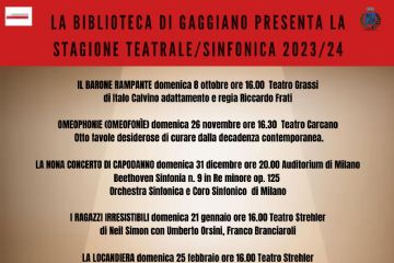 Gaggiano a Teatro - Stagione 2023/2024