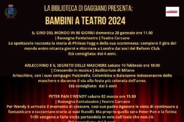 Bambini a Teatro 2024