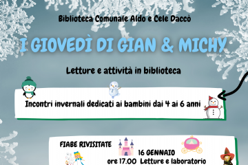 I gioved&#236; di Gian &amp; Michy-Letture ed attivit&#224; in biblioteca-13 febbraio