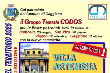 Villa Artemisia - spettacolo teatrale  12 settembre